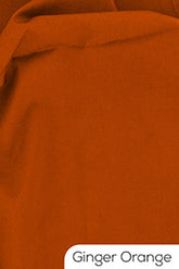 Zarar - Ginger Orange (Cotton Delight) - Unstitch - 1 Piece